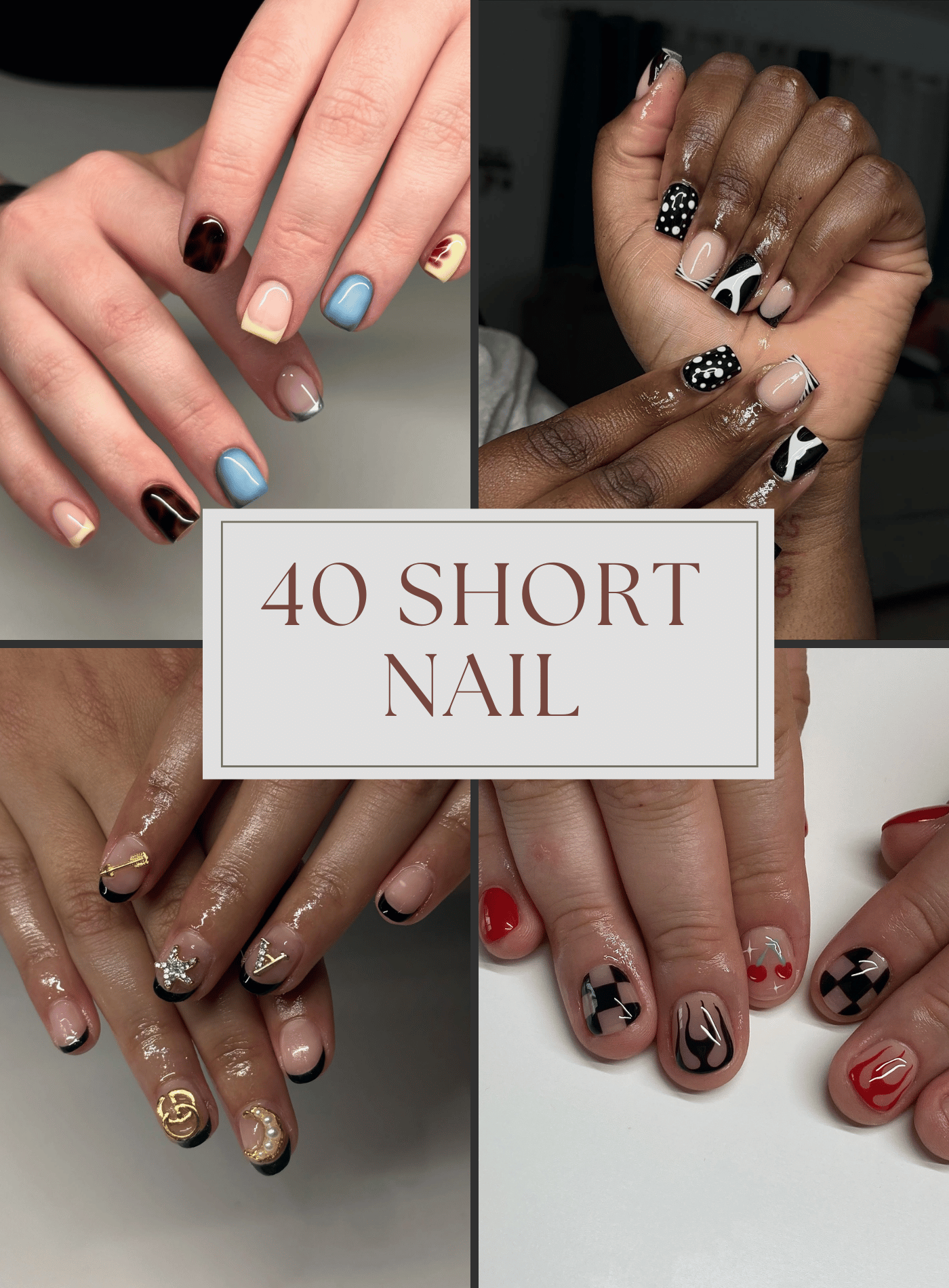 40 Short Nail Ideas That Are Cute, Fun and Totally Wearable