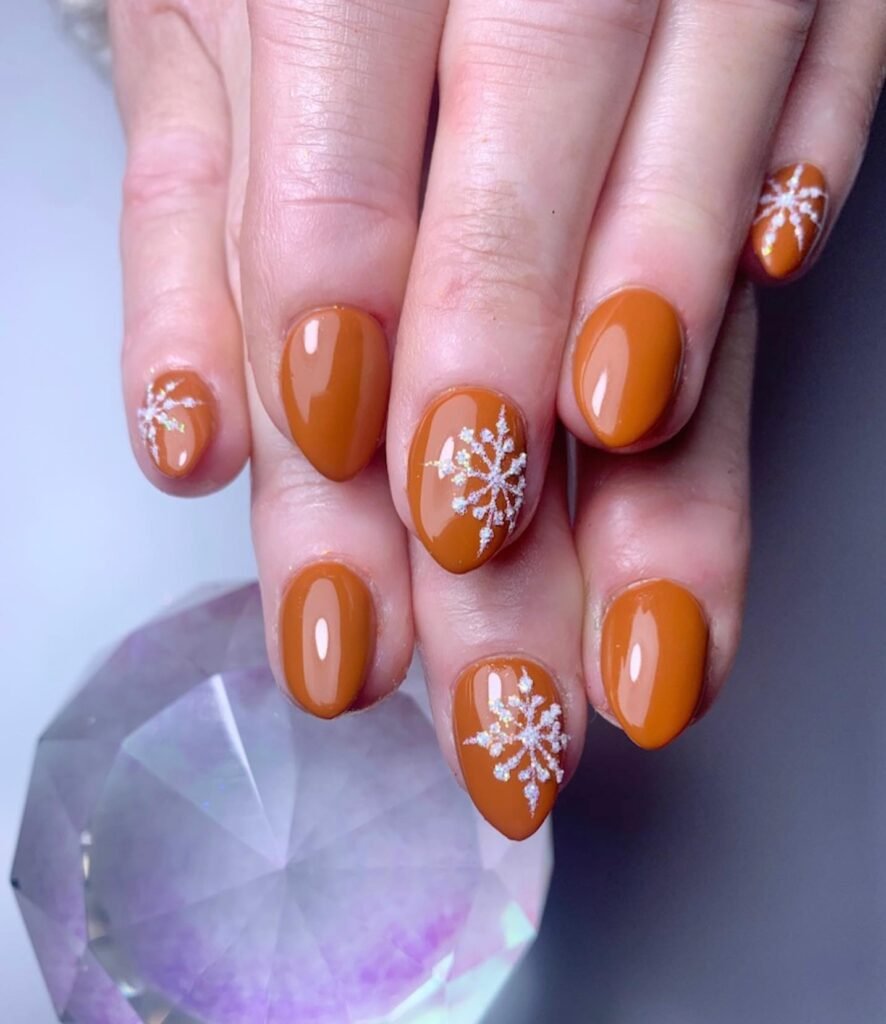 . Caramel Snowflakes