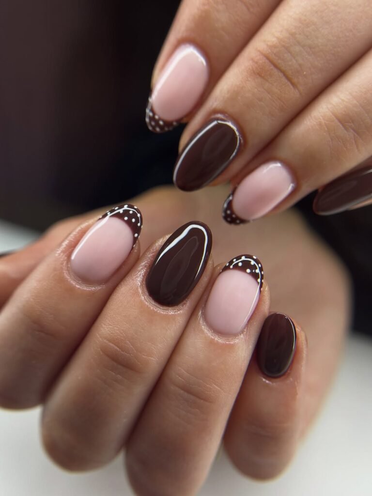 Dotted Cocoa Tips
