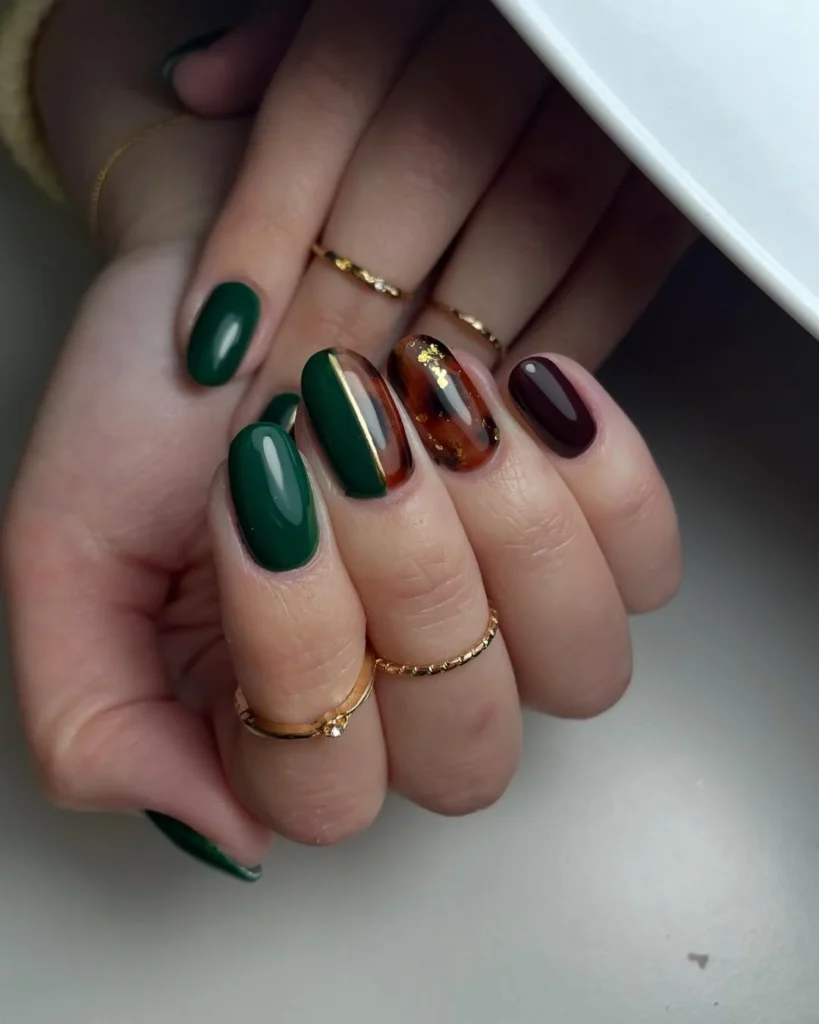 Emerald & Amber Mix