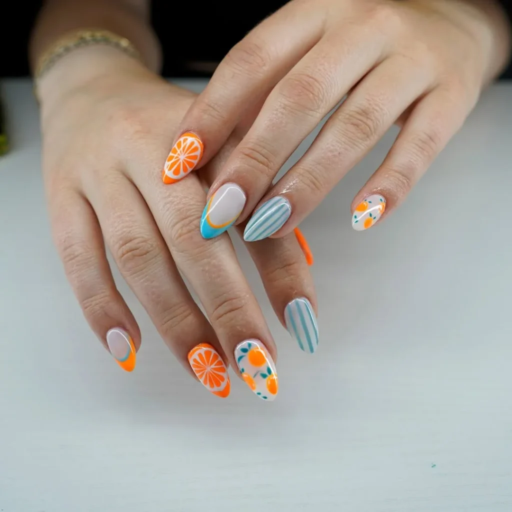 Fresh Fruit & Stripes