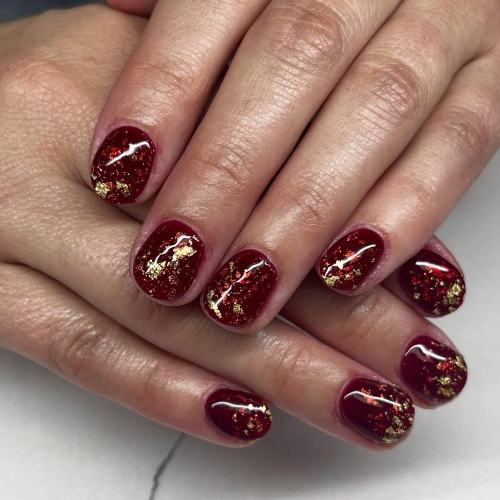  Gold-Foil Crimson