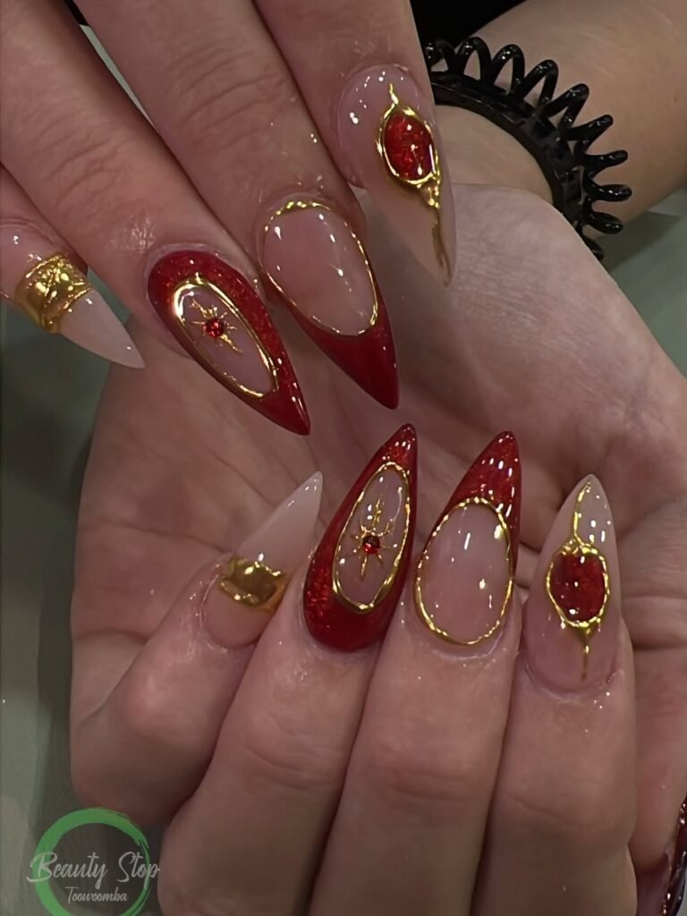 Royal Ruby Stilettos