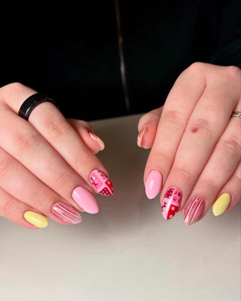 Strawberry Patch Nails