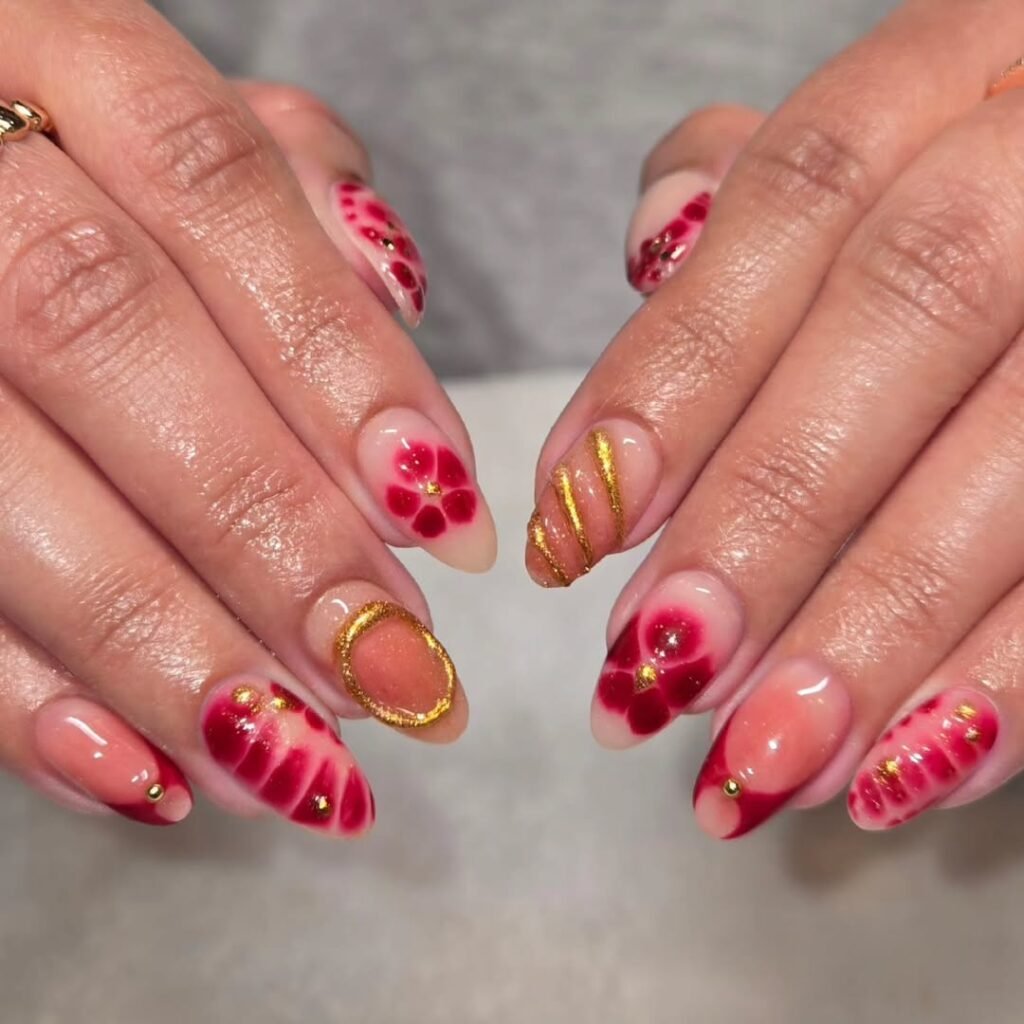  Valentine Gold Hearts