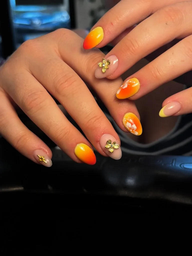 Yellow–Orange Ombre Glow