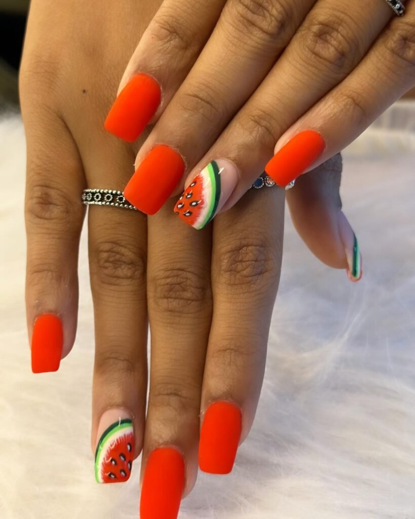 Matte Orange Watermelon