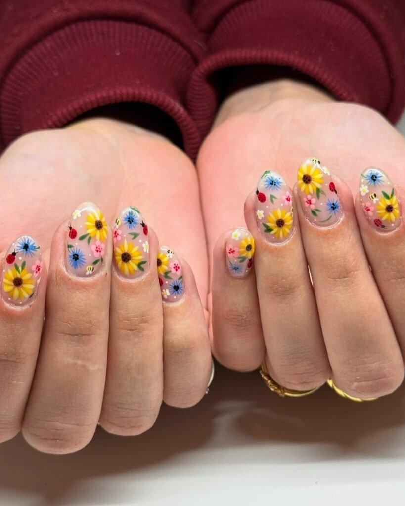  Rainbow Garden Sunflowers