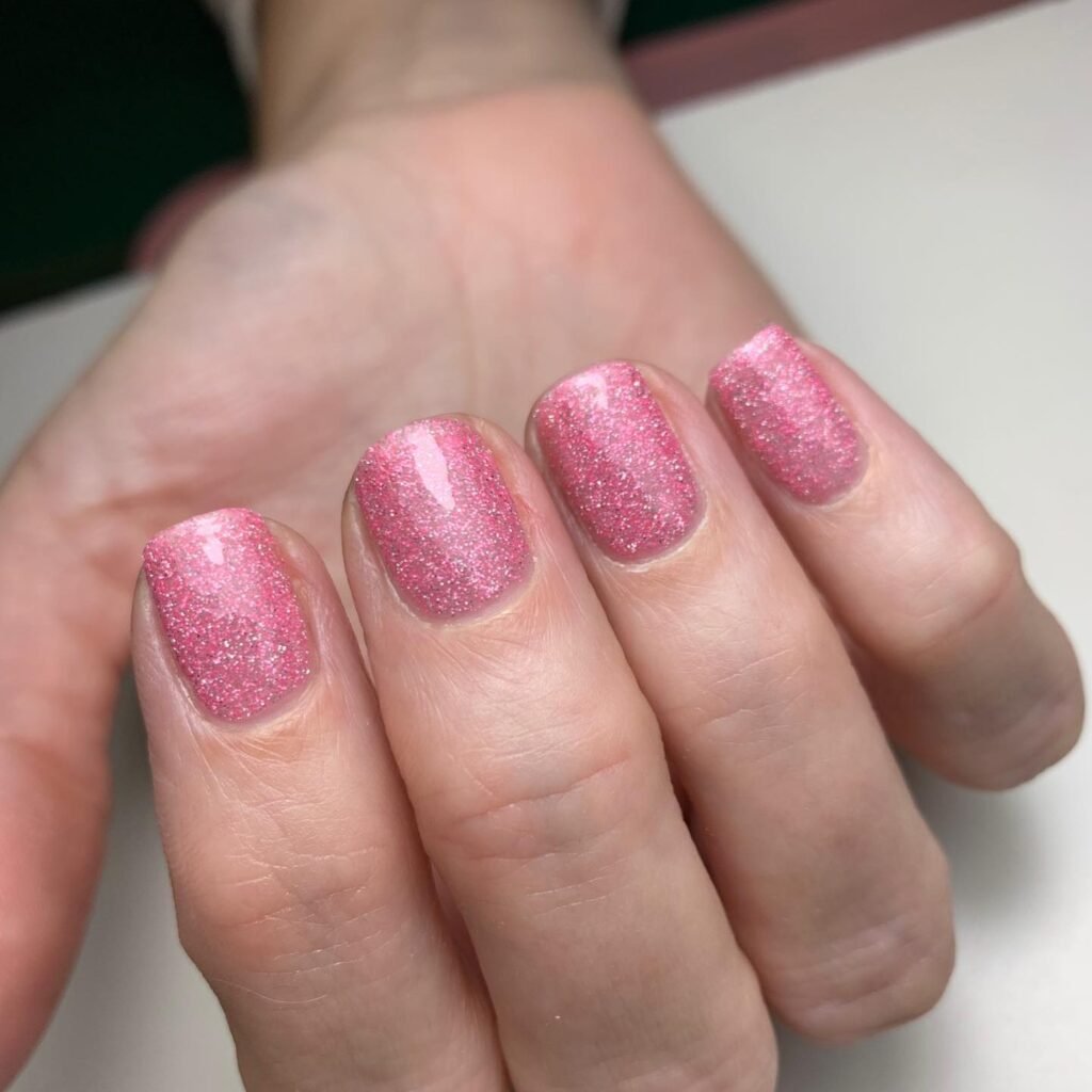 Classic Pink Glitter