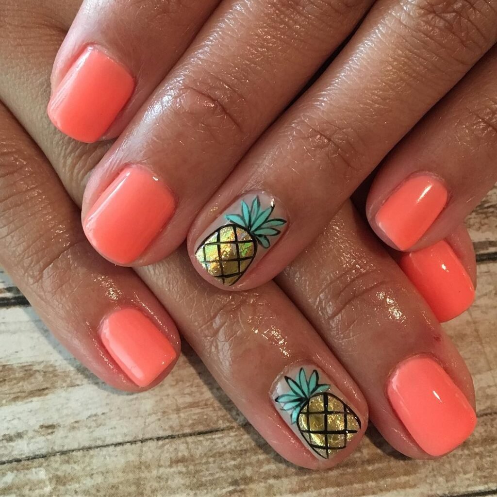  Coral Pineapple Shine