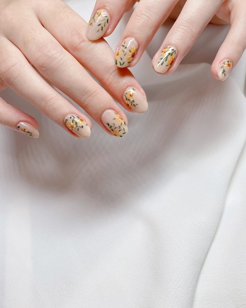 Delicate Sunflower Sprigs