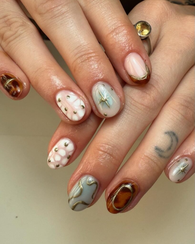 Earthy Summer Swirls