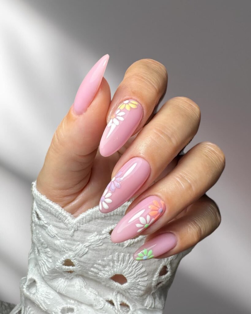 Floral Nude Pink