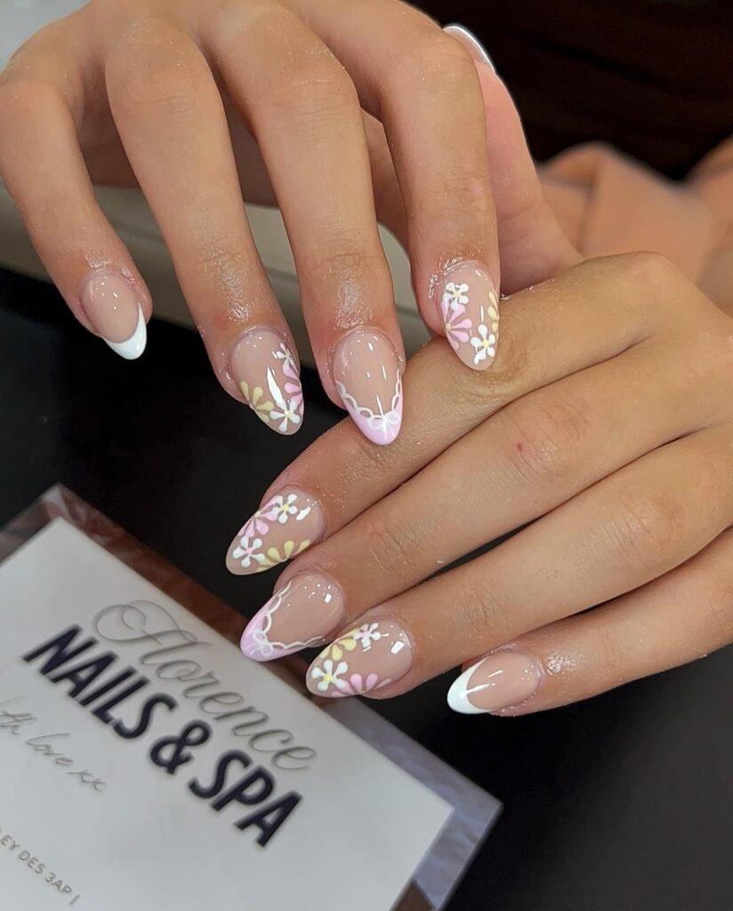 Floral White Tips