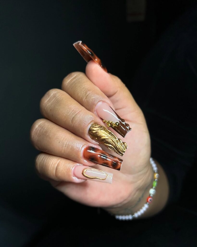 Gold Sculpted Tortoise