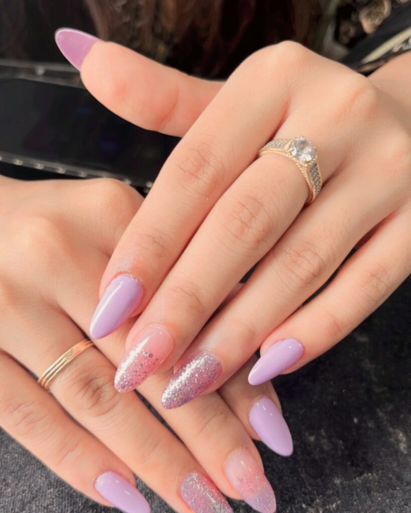Lilac Glitter Mix