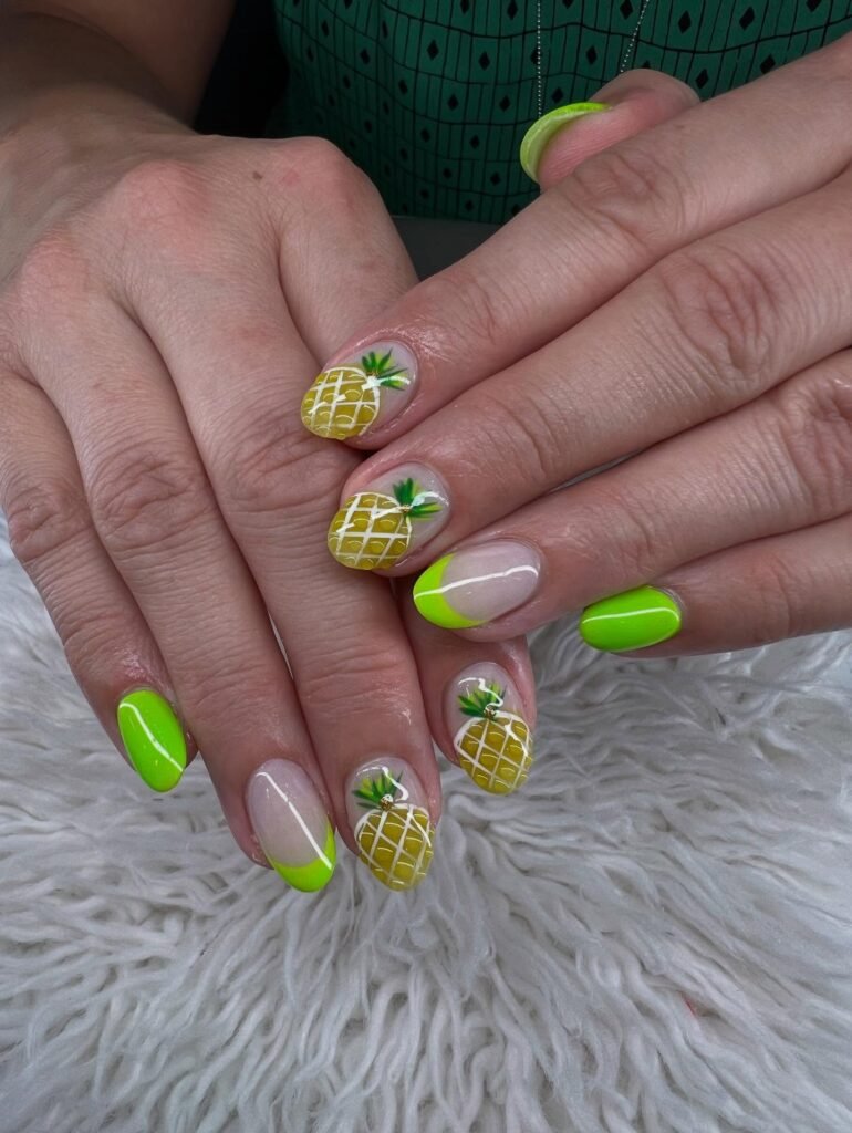 Lime Green Pineapple Mix