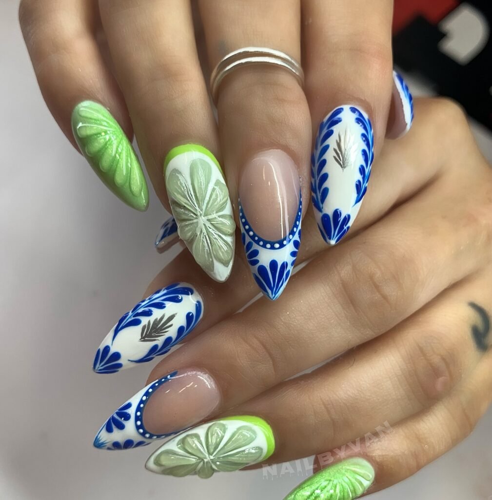 Lime and Talavera Inspired
