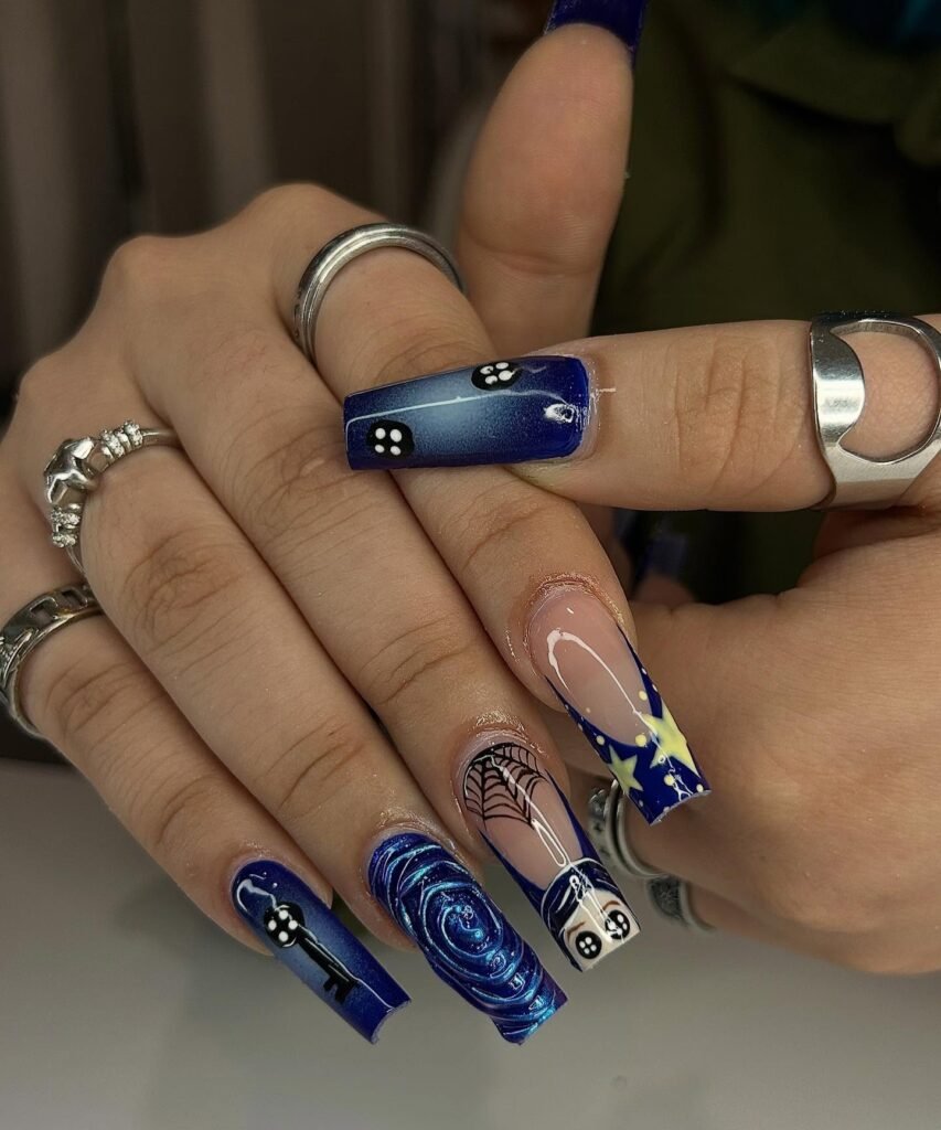  Midnight Blue Fantasy