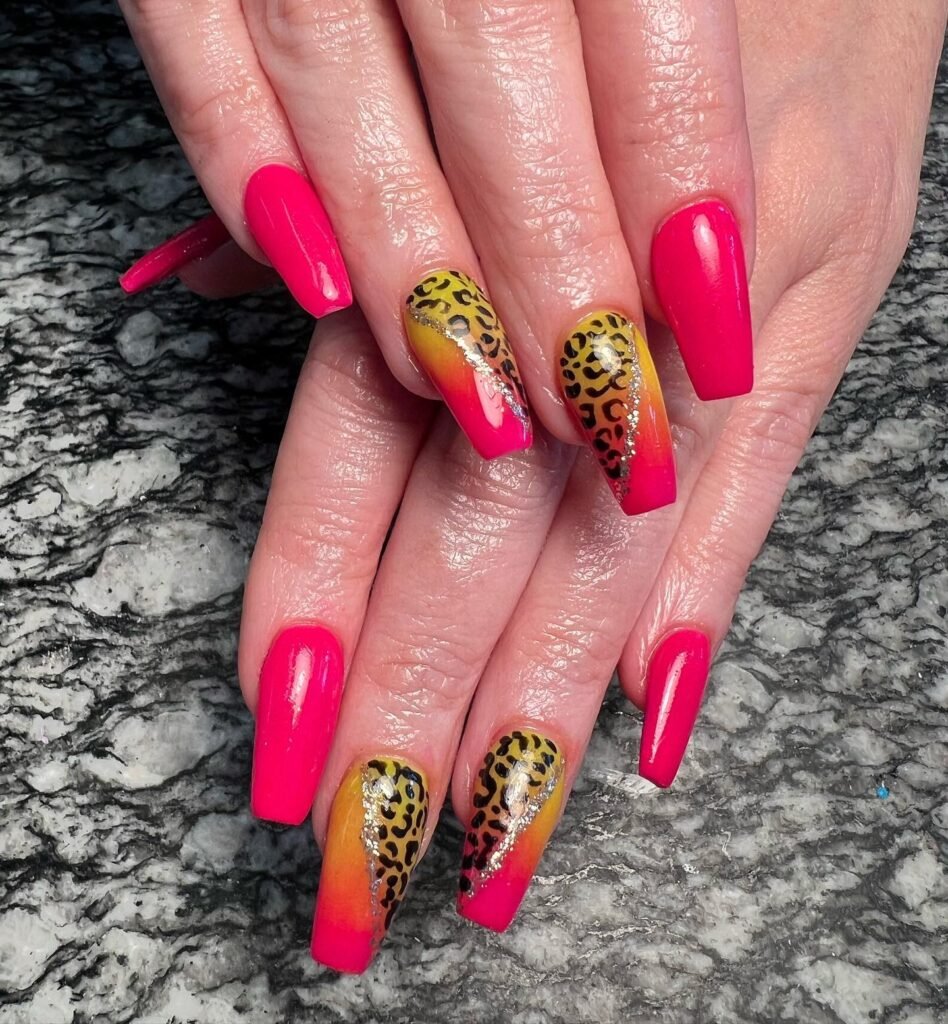 Neon Leopard Mix
