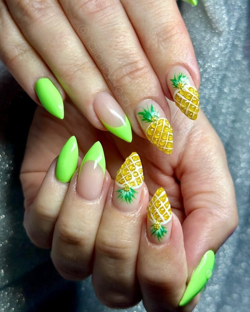 Neon Pineapple Pop
