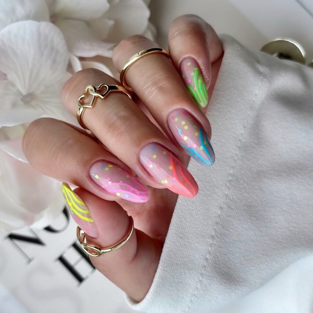  Neon Swirl Tips