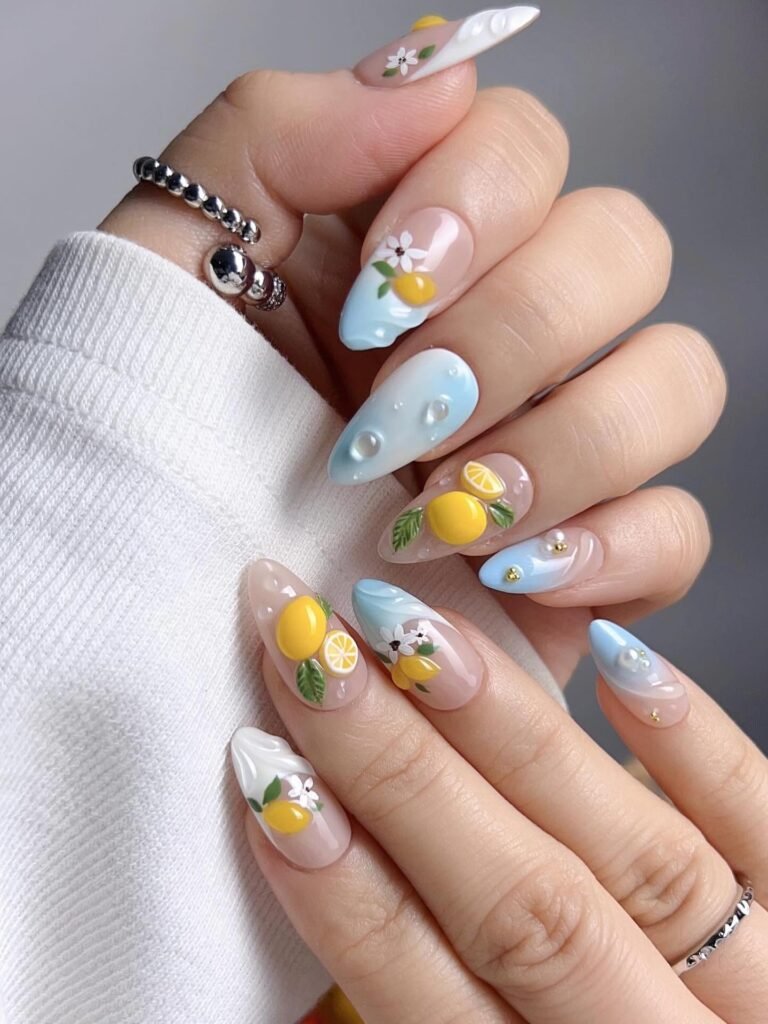 .Pastel Lemon Breeze