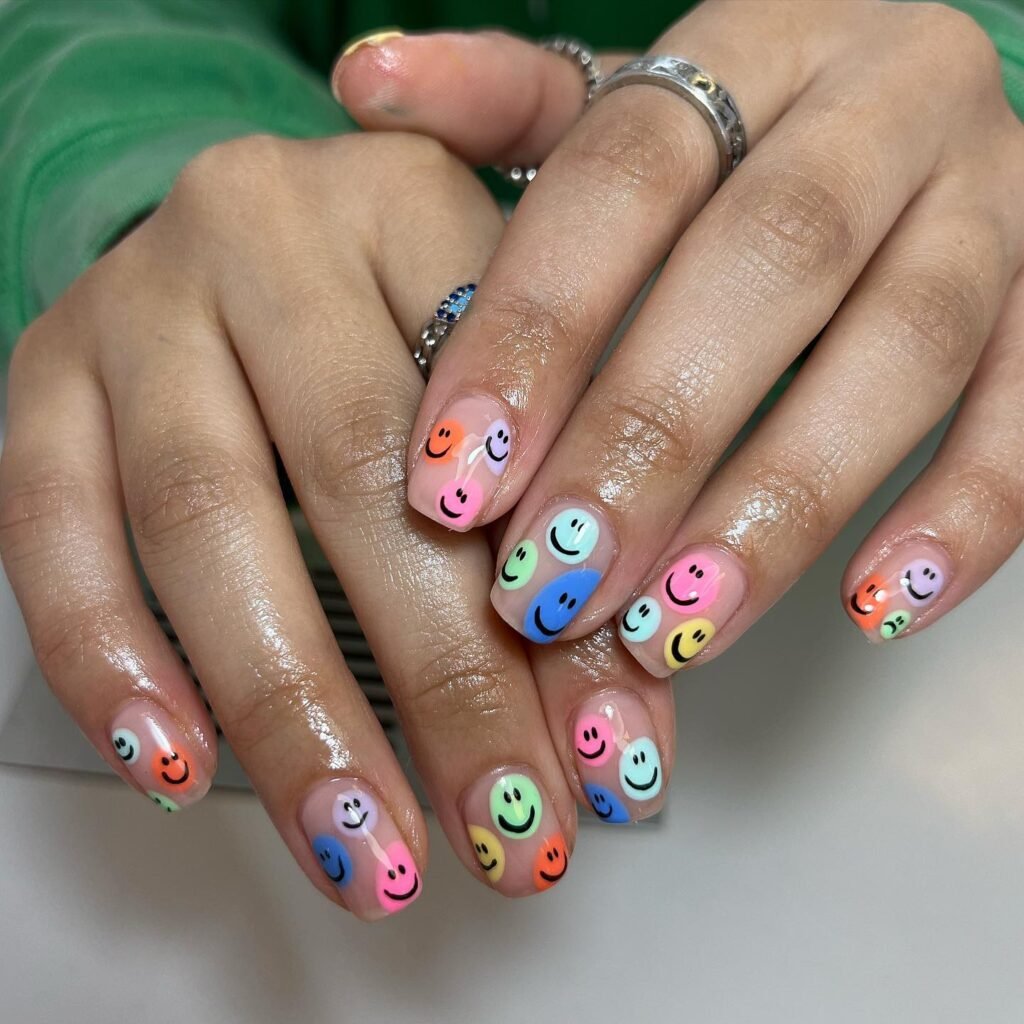 Pastel Rainbow Smiles