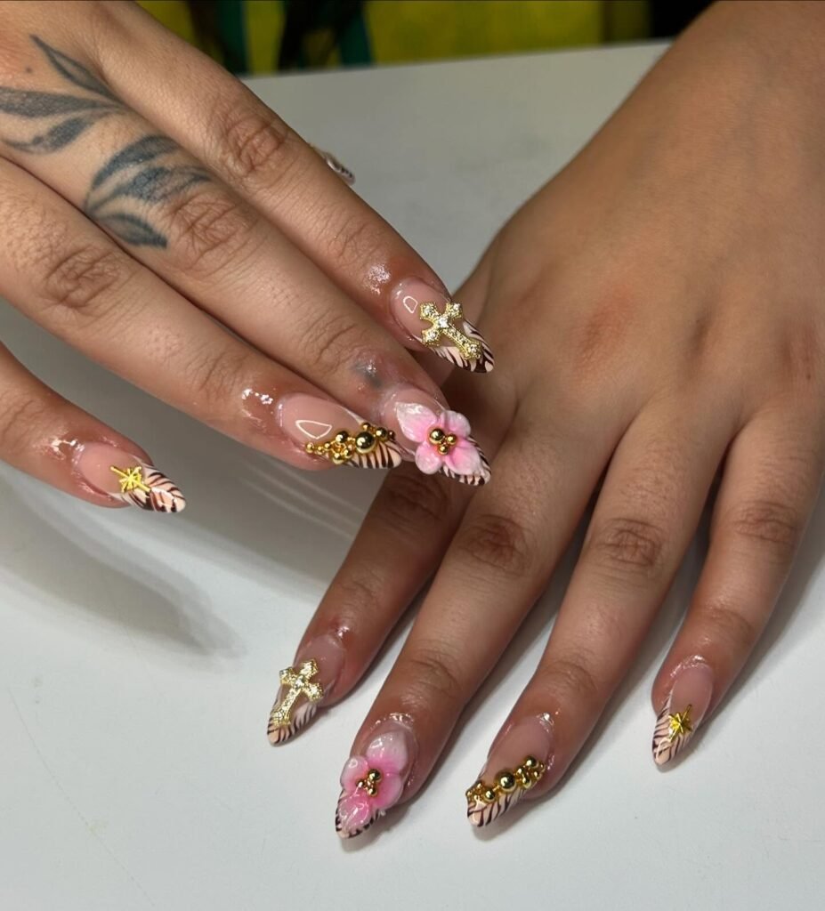 Pink Floral Glam