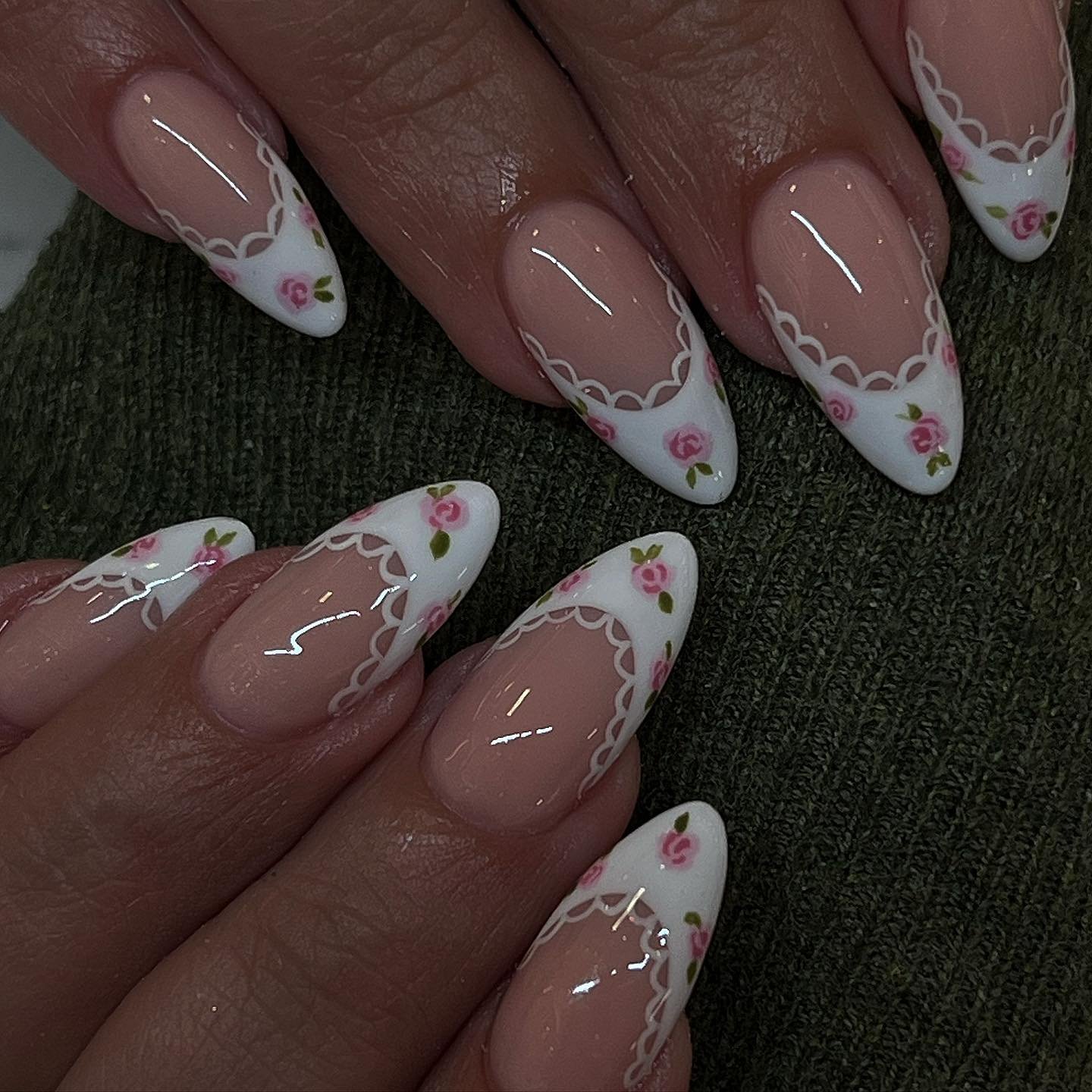 Rose Nail Ideas