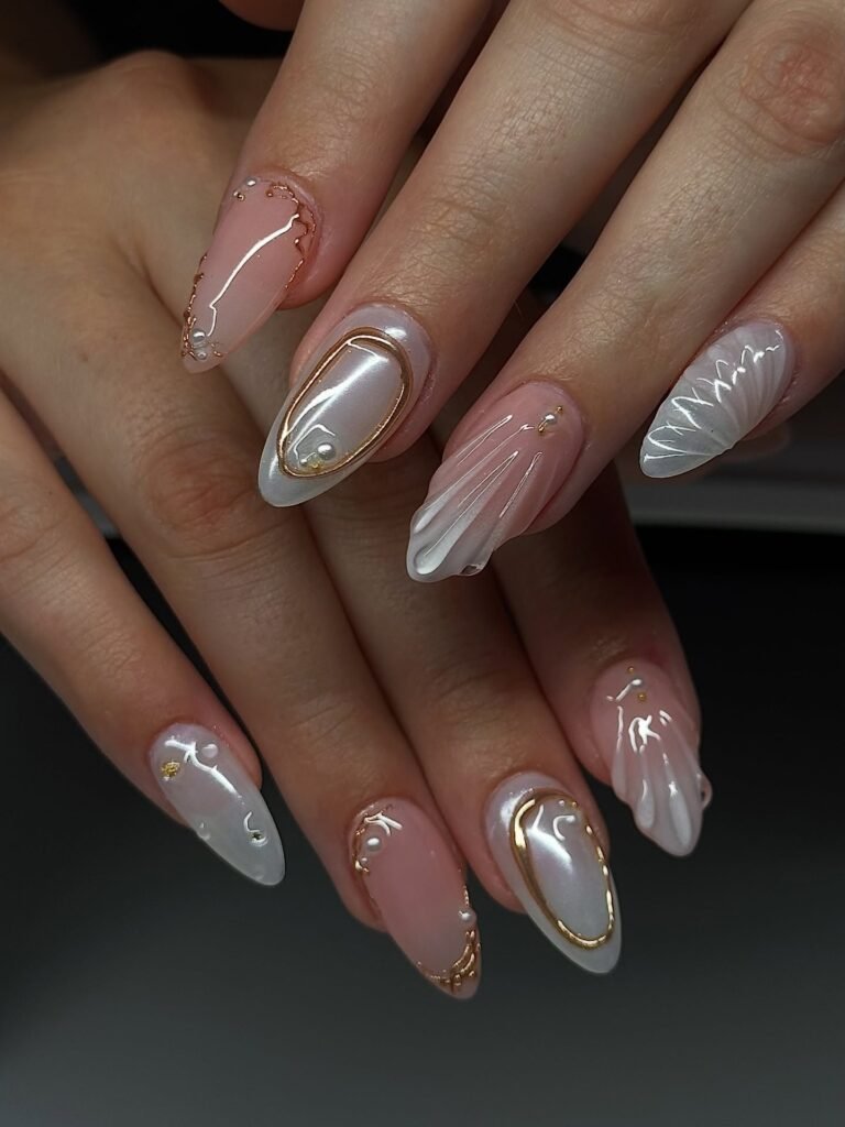 Sculpted Pearl Petals