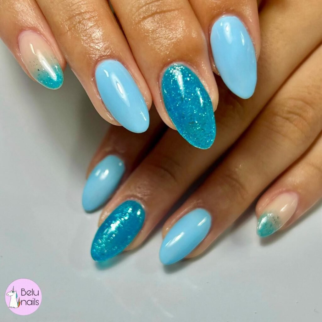 Sky Blue Sparkle