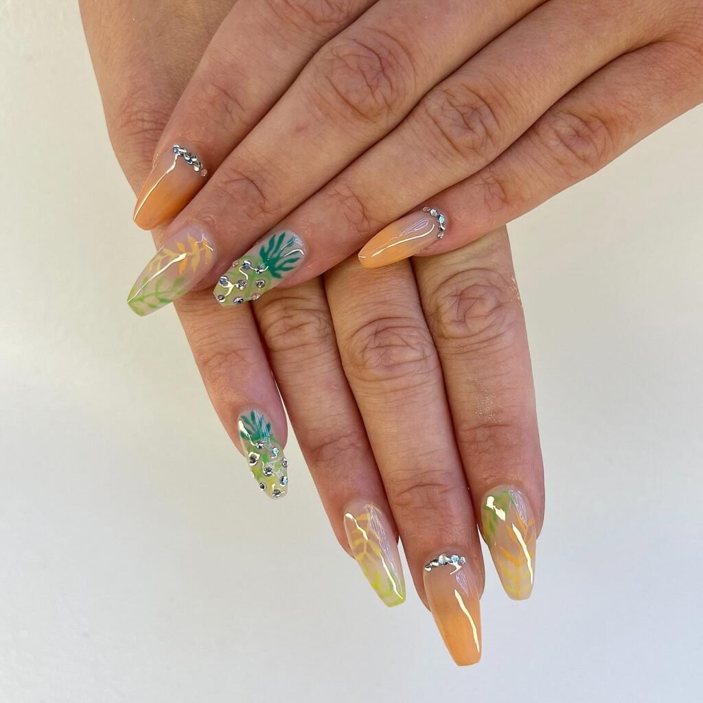  Soft Citrus Pineapple Glam