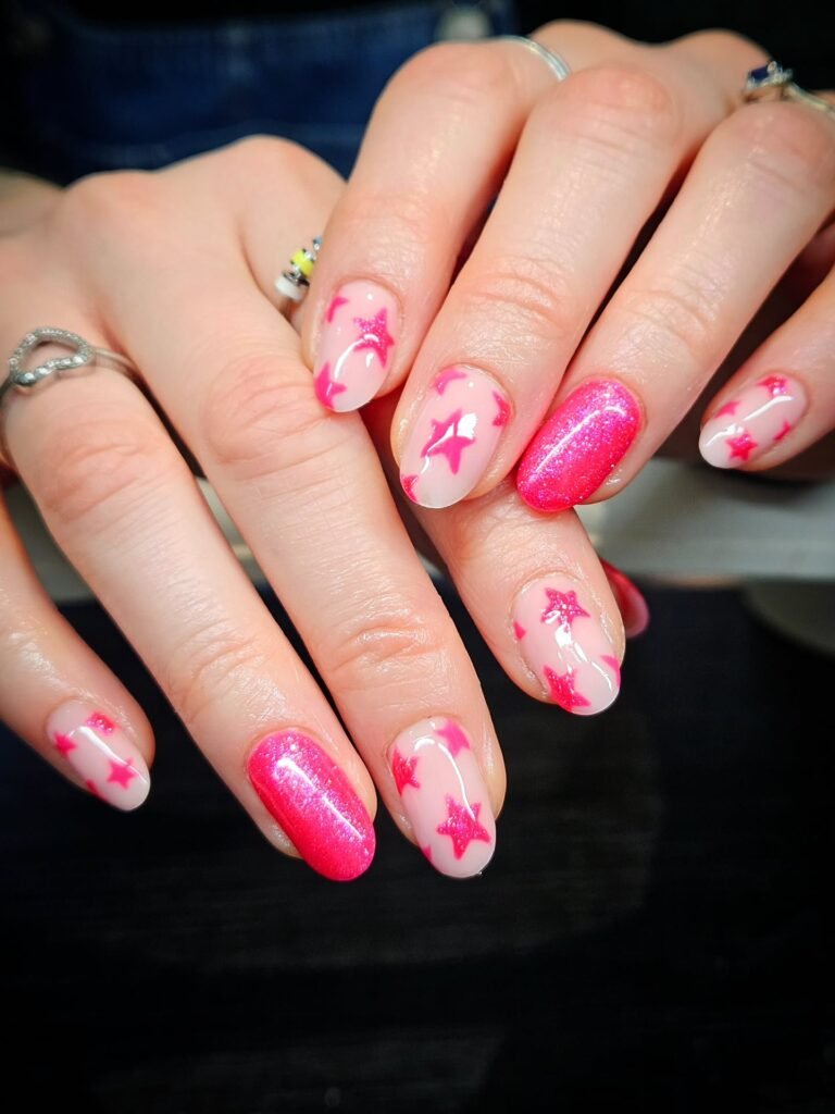 Star Accent Pink