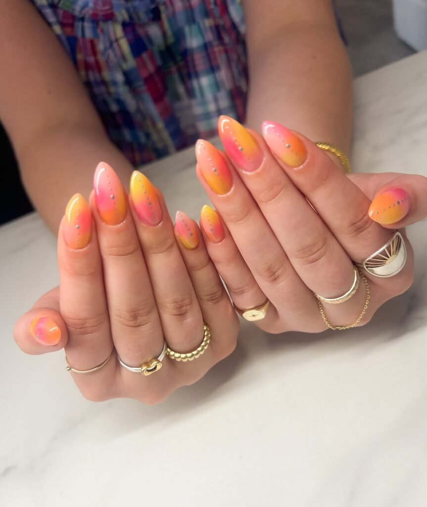 Sunset Ombre Glow