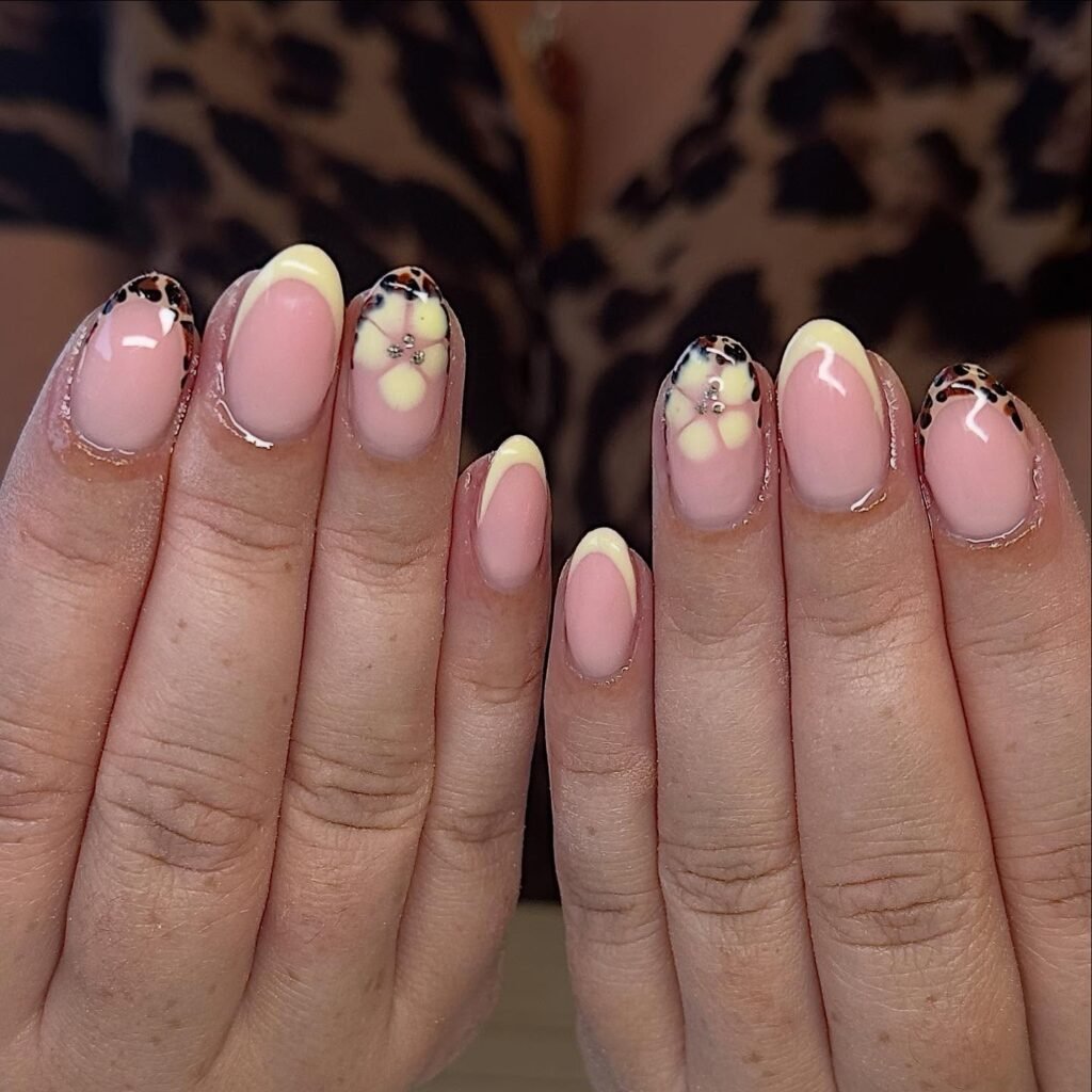 Yellow Floral Tips