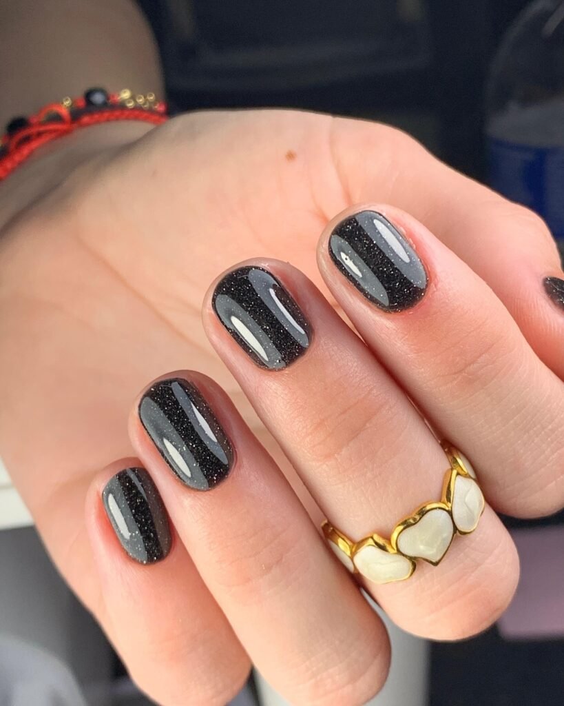  Subtle Black Sparkle