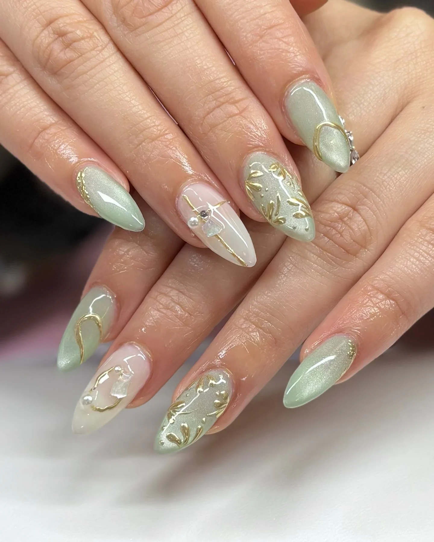 21 Stunning Jade Nail Ideas You’ll Want to Copy This Year