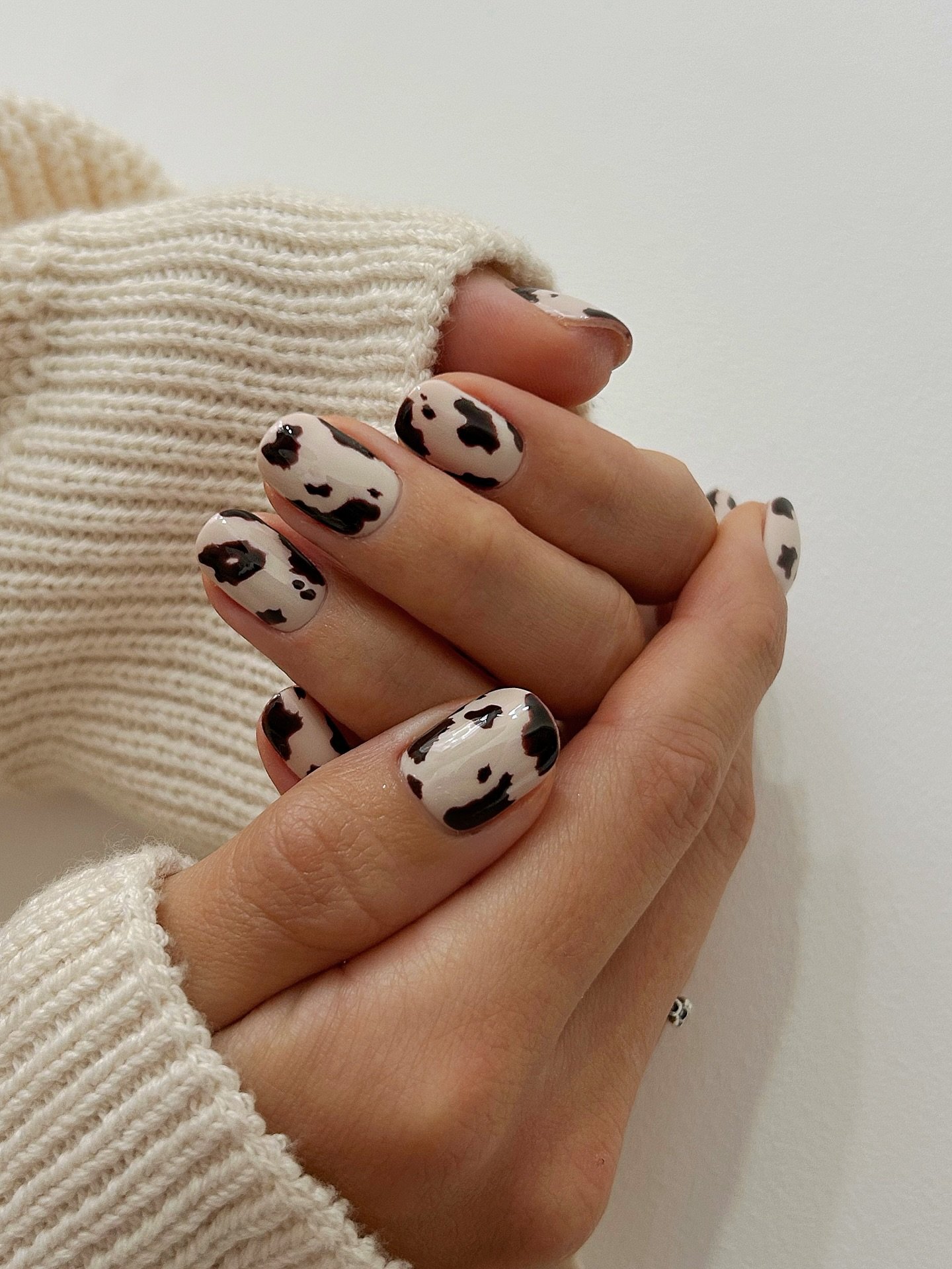 Cow-Print-Nails