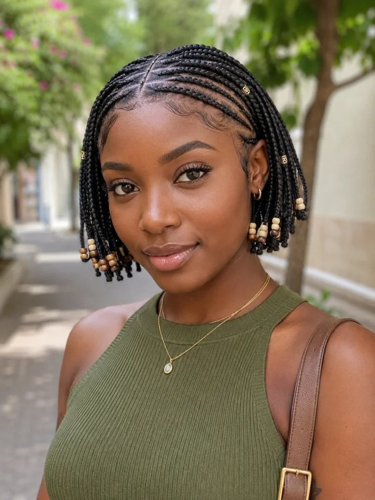  Short Fulani Braids