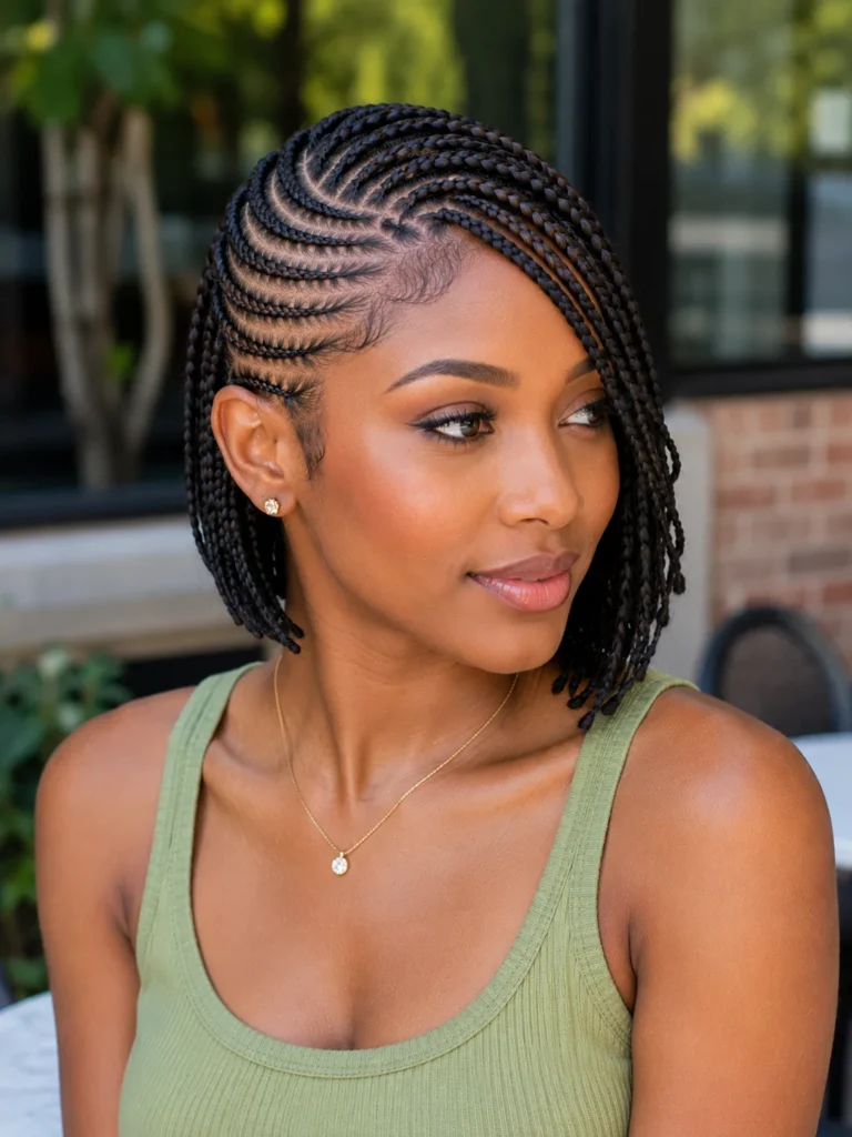 Short Lemonade Braids