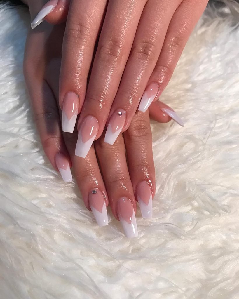 White Tip French Nail Ideas