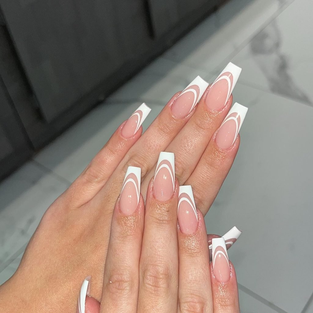 White Tip French Nail Ideas