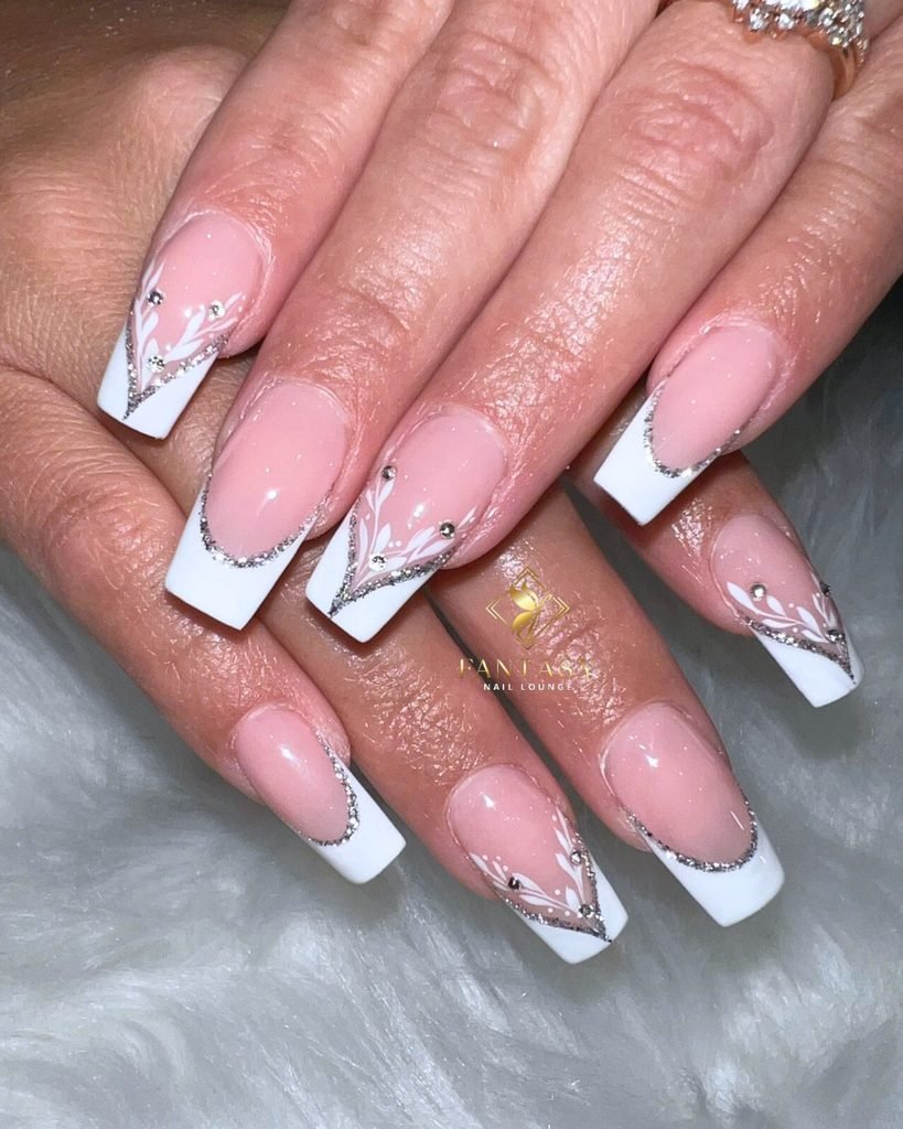 White Tip French Nail Ideas