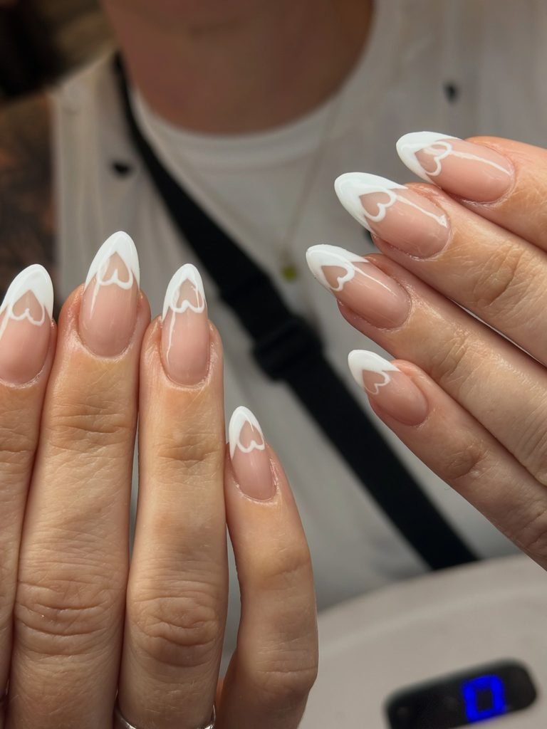 White Tip French Nail Ideas