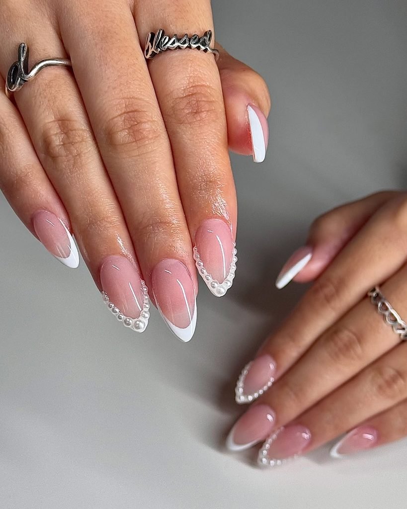 White Tip French Nail Ideas