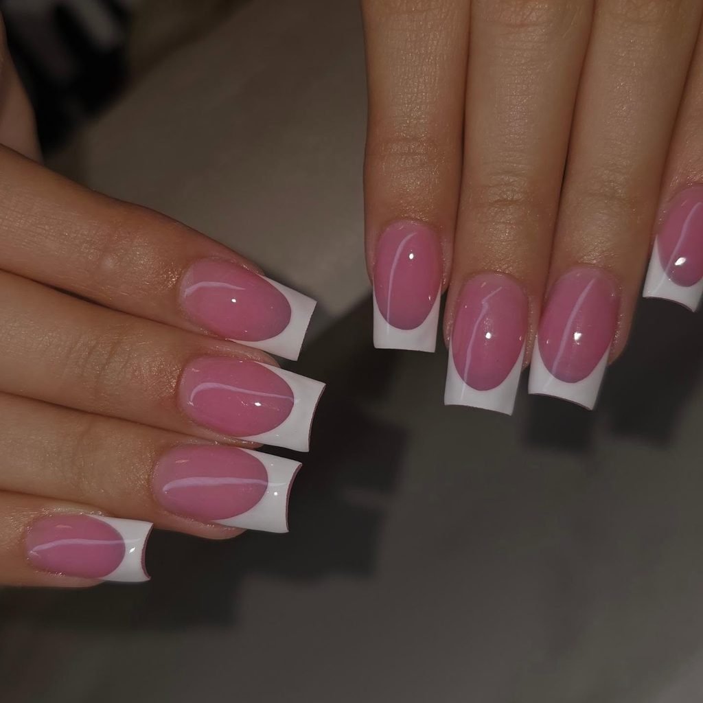 White Tip French Nail Ideas
