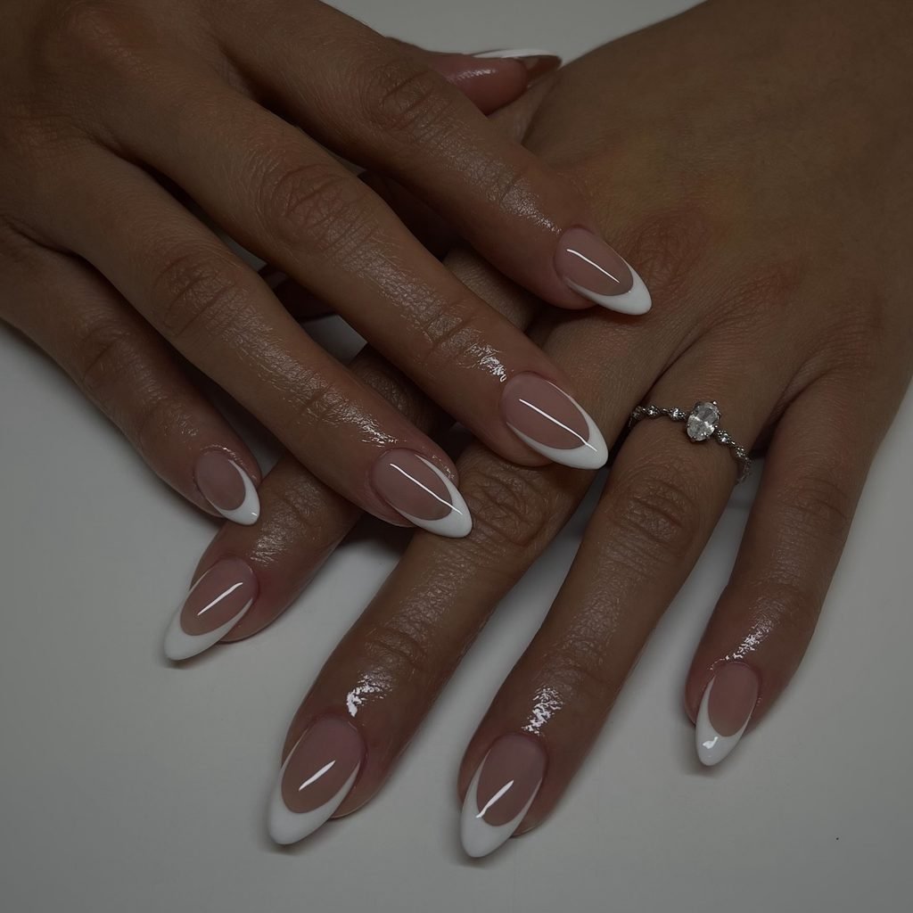 White Tip French Nail Ideas