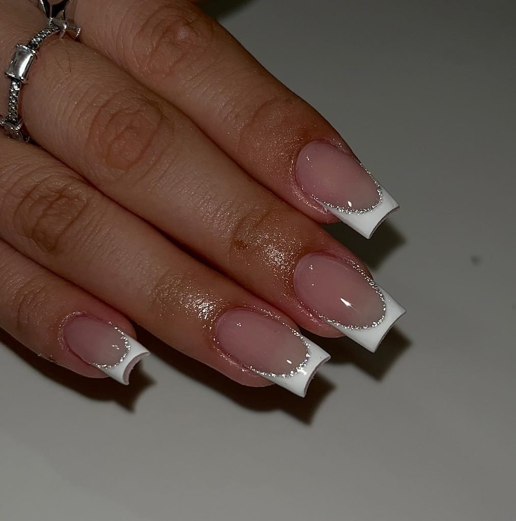 White Tip French Nail Ideas