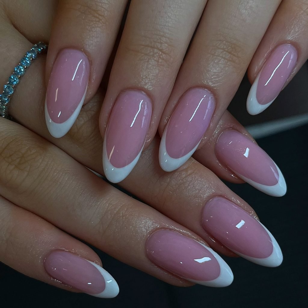 White Tip French Nail Ideas